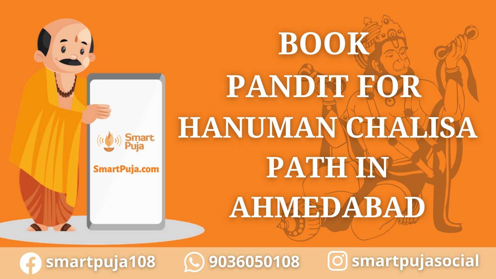 Book Pandit For Hanuman Chalisa Path in Ahmedabad